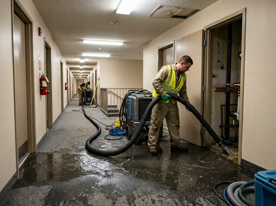 multi-unit-apartment-hallway-f-005 — frequently asked questions, Emergency Burst Pipe Water Extraction & Removal in Dora, AL